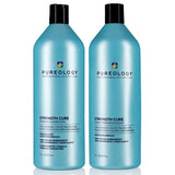 Pureology strength cure duo shampoo and conditioner 1000ml each, imported from the UK