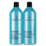 Pureology strength cure duo shampoo and conditioner 1000ml each, imported from the UK