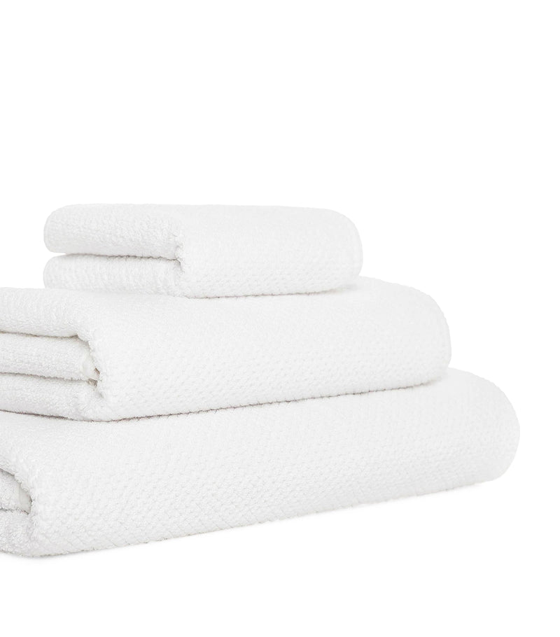 Honeycomb Weave Combed Cotton Washcloth 30cm x 30cm