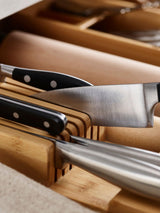 Next Joseph Joseph Brown DrawerStore 2 Tier Knife Organiser- Buy online at McGrocer