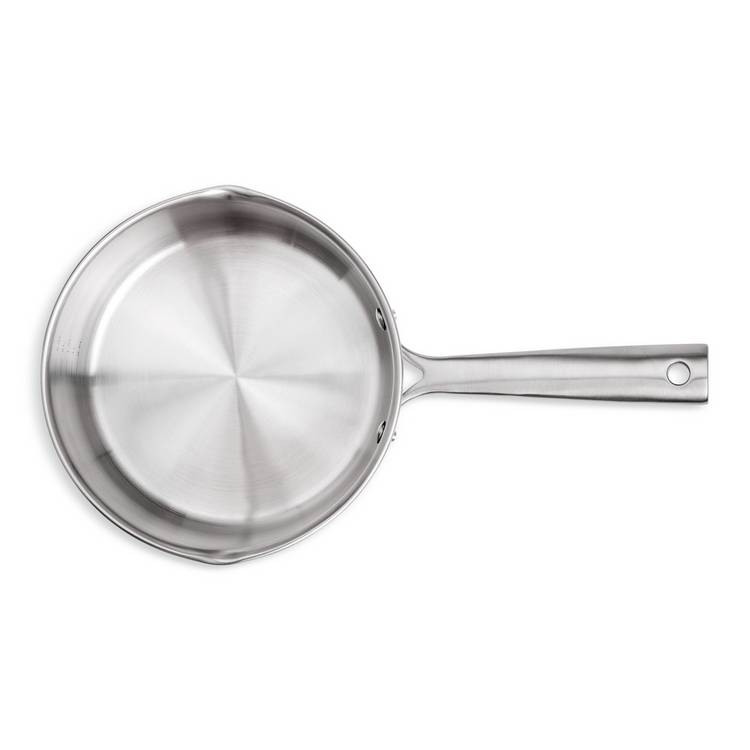 Habitat brushed stainless steel saucepan 18cm - British product
