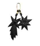 Yves Salomon star keyring lamb leather (British brand)