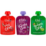 Costco UK Ella's Kitchen Organic Fruit Smoothie Pouches Mixed Variety Baby Food 25 x 90g- Buy online at McGrocer