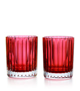Harrods Baccarat Set of 2 Large Harmonie Red Tumbler Glasses (360ml)- Buy online at McGrocer