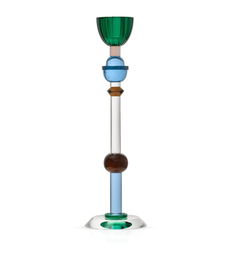 Reflections Copenhagen Crystal Valentin Candle Holder 28cm, imported from the UK