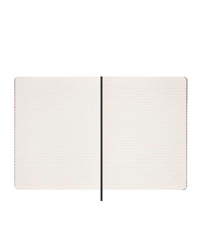 Moleskine undated notebook and fountain pen set with document envelope, imported from the UK