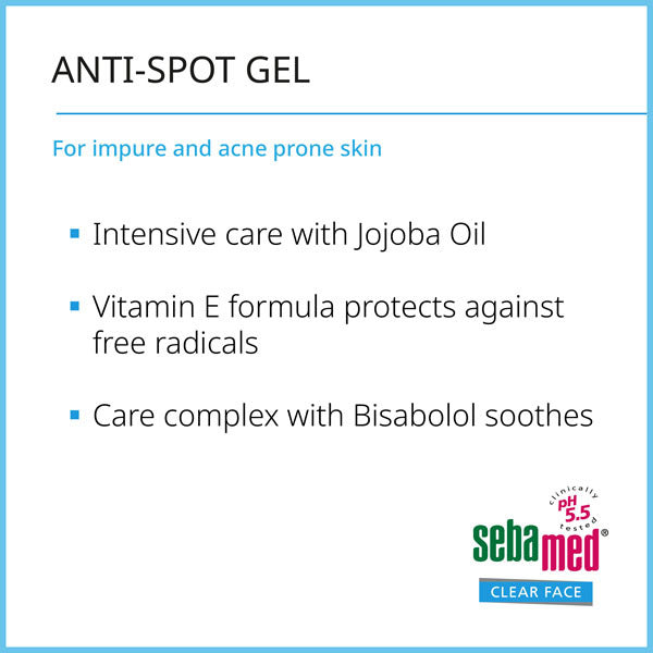 Sebamed Clear Face Anti-Spot Gel 10ml (British brand)