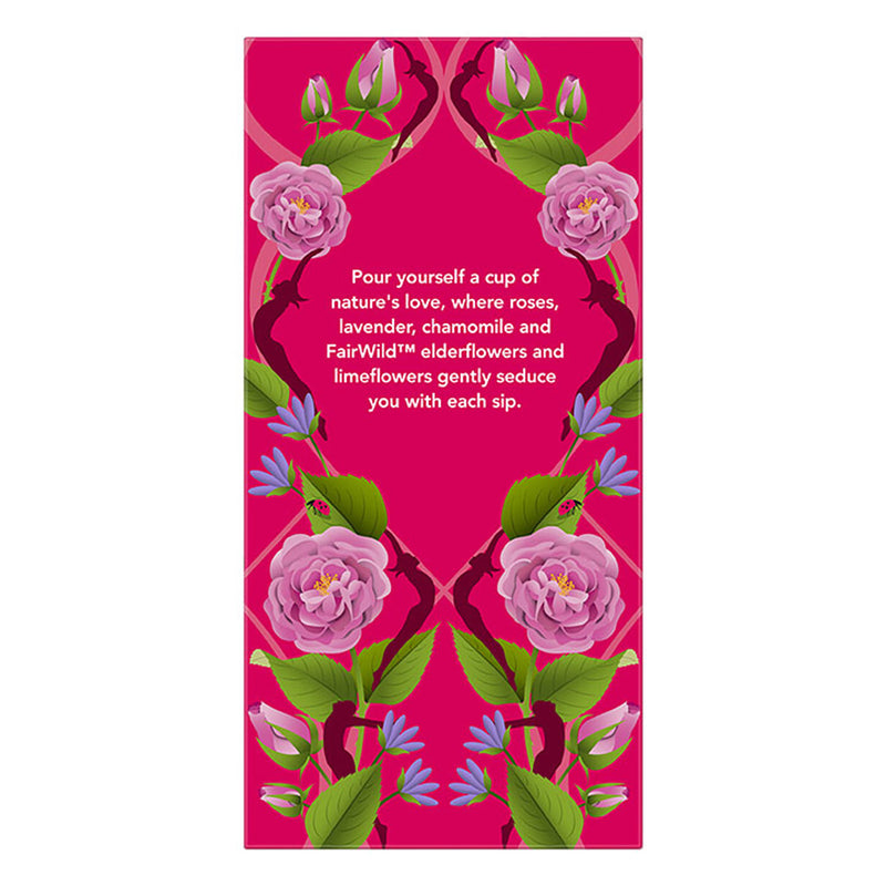 Floral Herbal Tea with Rose Lavender and Chamomile 20 Tea Bags