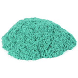 Kinetic Sand Castle Case with teal sand, imported from the UK