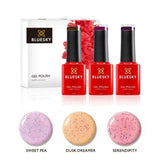 Bluesky gel polish trio set Romantic Garden 3 x 5ml - British product