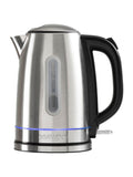 Daewoo Edinburgh Rapid Boil electric kettle silver 1.7L - British product