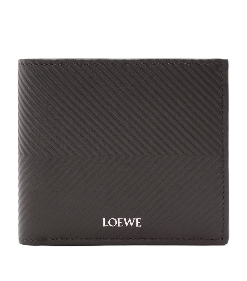 LOEWE leather bifold wallet with 8 card slots (British brand)