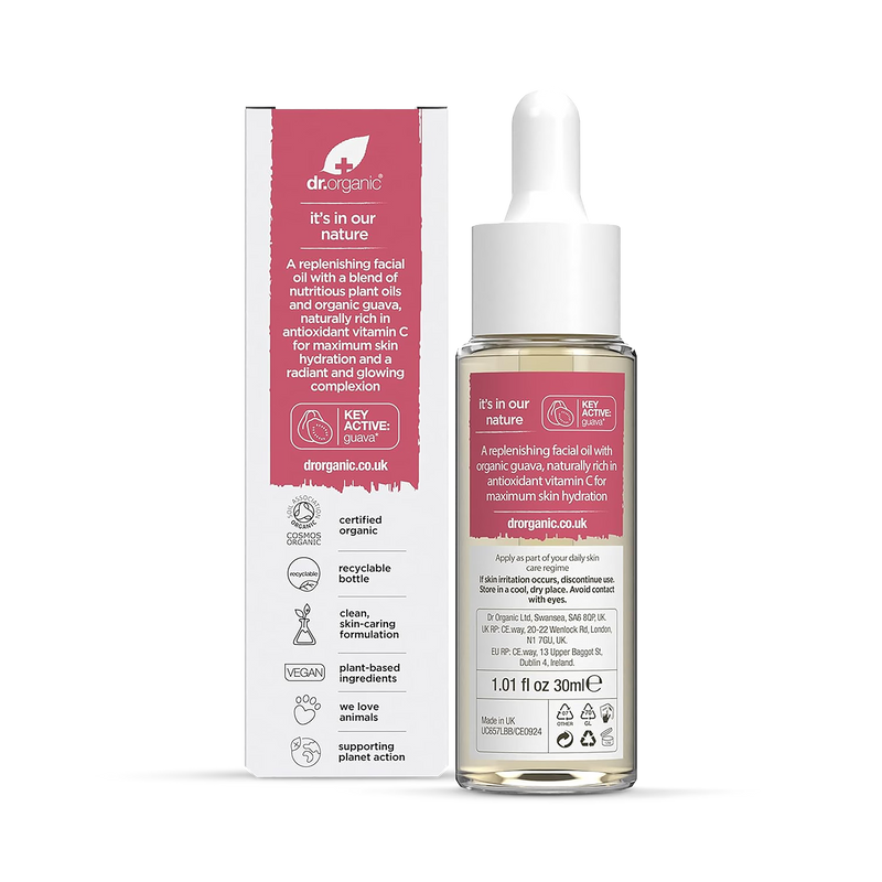 Dr Organic Vitamin C Facial Oil with Guava 30ml