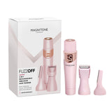 Holland & Barrett Magnitone FuzzOff 3-in-1 Rechargeable Precision Hair Trimmer - Pink- Buy online at McGrocer