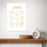 East End Prints Eggs II art print A3 (British brand)