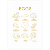 East End Prints Eggs II art print A3 (British brand)