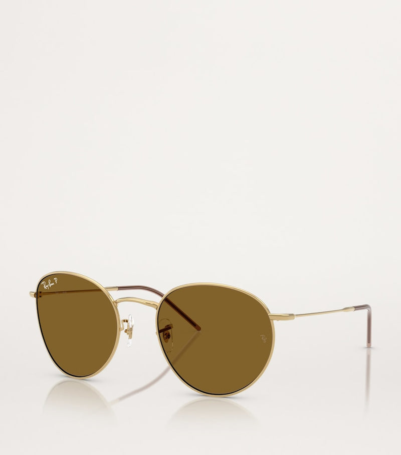 Ray-Ban Reverse round sunglasses, imported from the UK