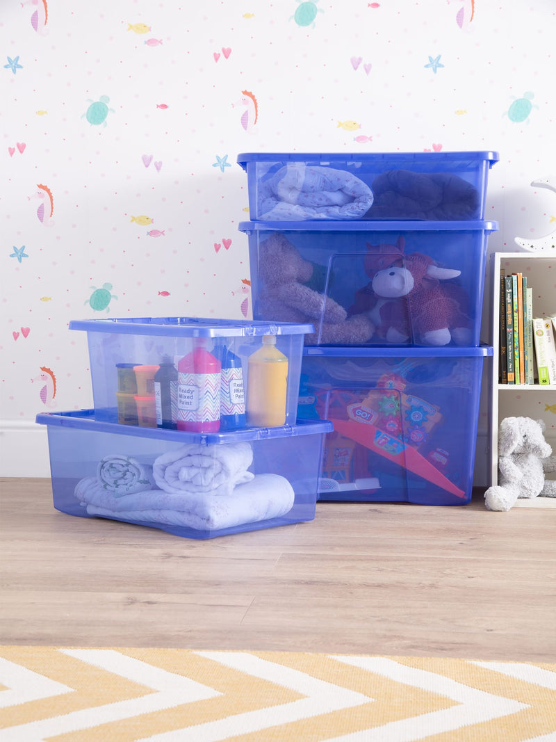 Wham Blue Crystal storage boxes 5 piece set - British product
