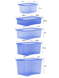 Wham Blue Crystal storage boxes 5 piece set - British product