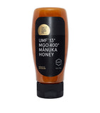 The True Honey Co manuka honey UMF 13+ MGO 400+ squeezy 375g, UK version