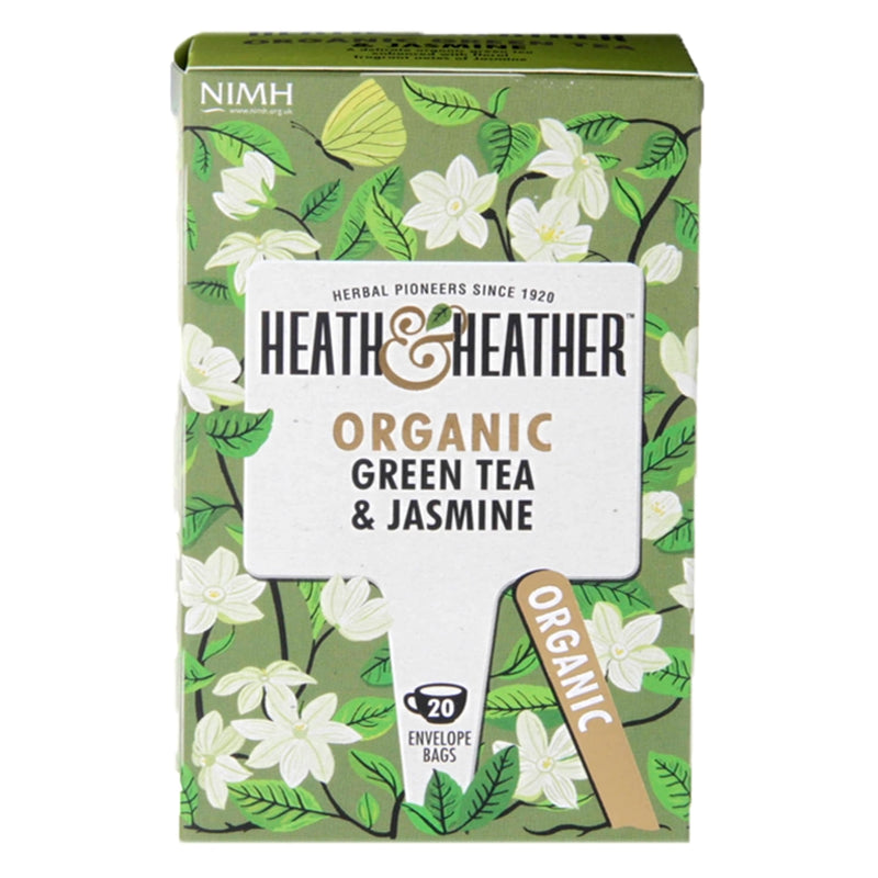 Organic Jasmine Scented Green Tea 20 Tea Bags