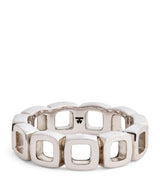 Harrods Tom Wood Sterling Silver Cushion Band Open Ring- Buy online at McGrocer