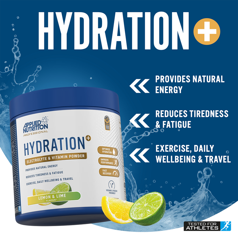 Applied Nutrition Hydration+ Powder Tropical Vibes 240g, UK version
