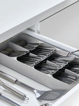 Next Joseph Joseph DrawerStore Grey Large Compact Cutlery Organiser- Buy online at McGrocer