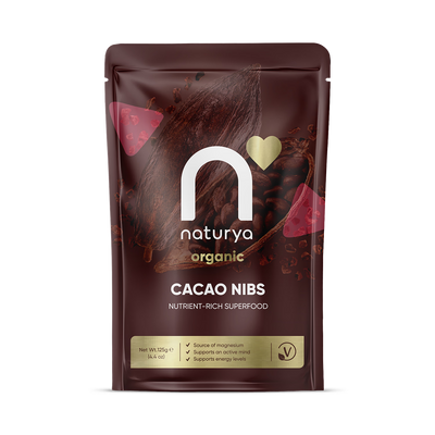 Holland & Barrett Organic Raw Cacao Nibs 125g- Buy online at McGrocer