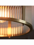 Gallery Home Antique Brass Ridgeway ceiling light, imported from the UK
