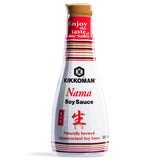 Kikkoman nama unpasteurized soy sauce naturally brewed, (British brand)