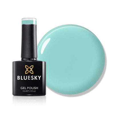 Superdrug Bluesky Gel Polish Lake Blue 10ml- Buy online at McGrocer