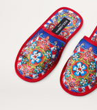 Dolce&Gabbana Casa Carretto travel set with sleep mask and slippers (British brand)