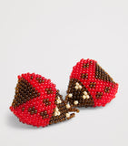 Konges Sløjd beaded ladybug hair clips, imported from the UK
