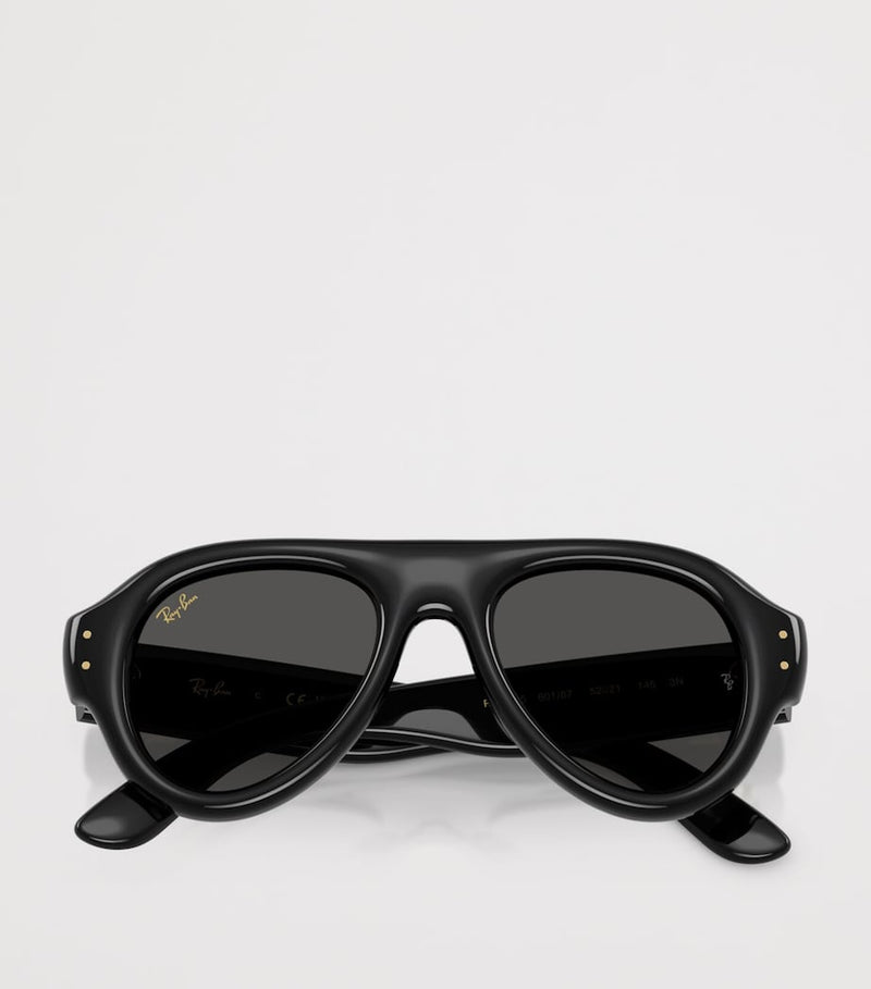 Ray-Ban aviator puffer sunglasses modern design (British brand)