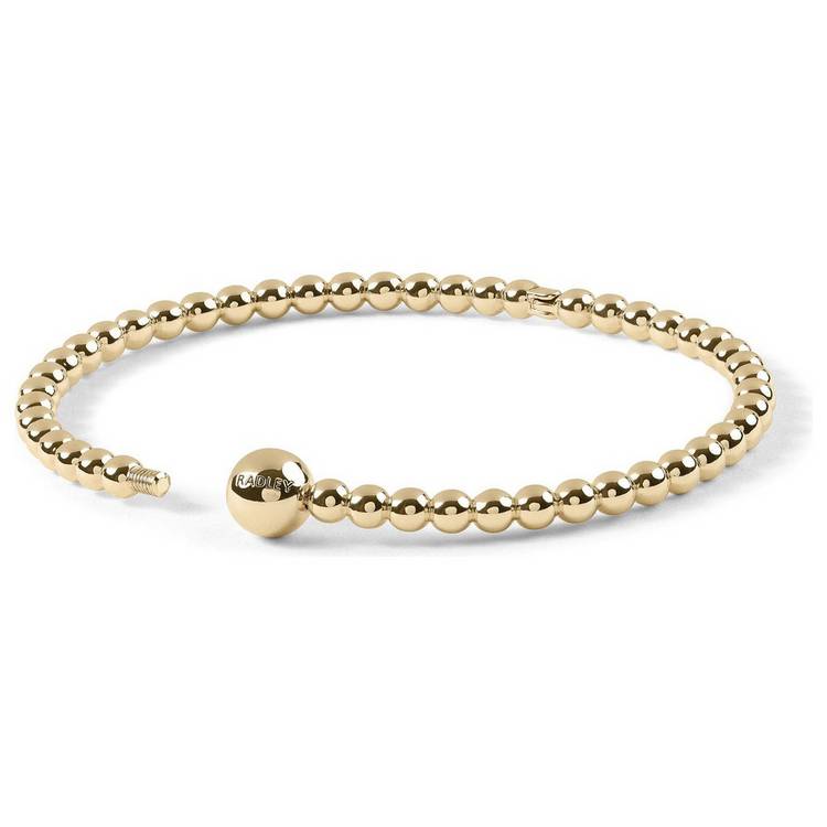 Radley gold plated hinged bangle - British product