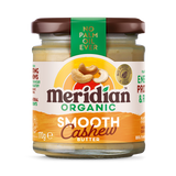 Holland & Barrett Meridian Organic Cashew Butter 170g- Buy online at McGrocer