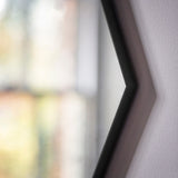 Gallery octagon black mirror 80cm, UK version