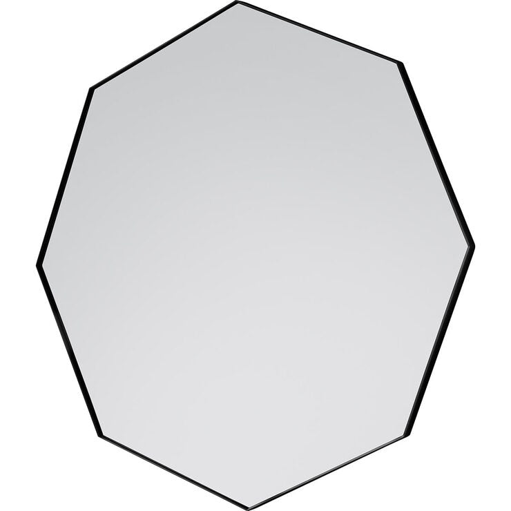 Gallery octagon black mirror 80cm, UK version