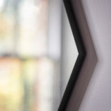 Gallery octagon black mirror 80cm, UK version