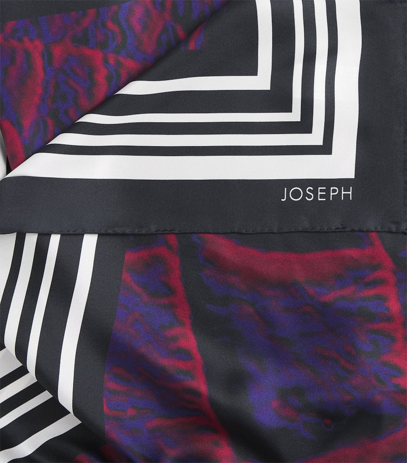 Joseph Layla scarf 100% silk abstract print (British brand)