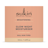 Holland & Barrett Brightening Night Glow Moisturiser with Kakadu Plum 50ml- Buy online at McGrocer