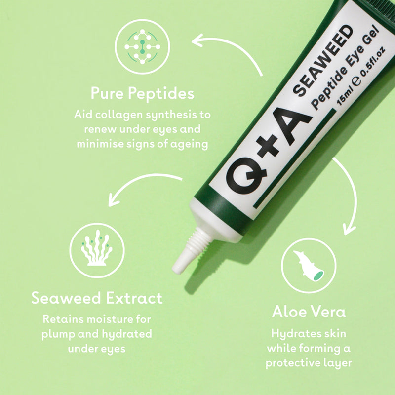 Seaweed Peptide and Aloe Vera Eye Gel 15ml