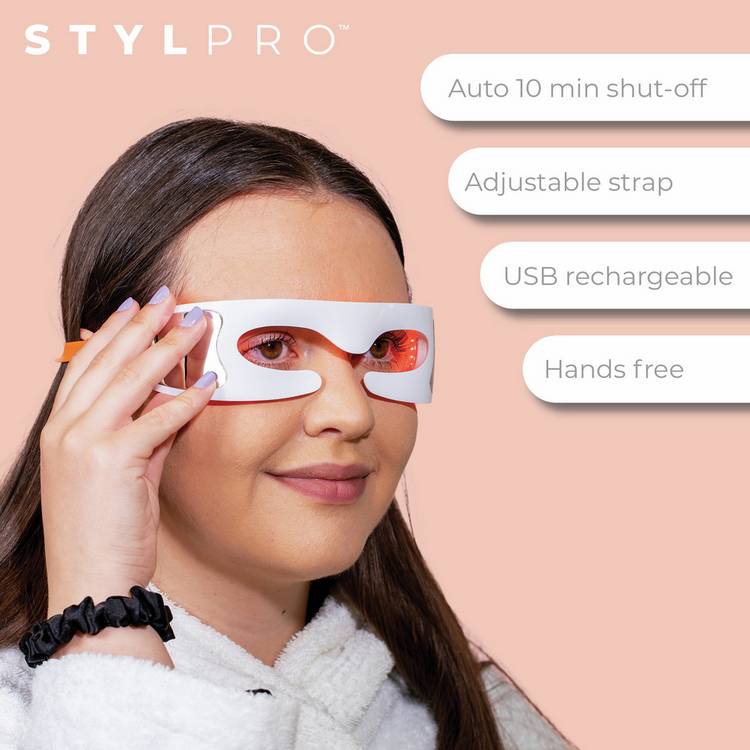 STYLPRO Radiant Eyes red light therapy goggles (British brand)