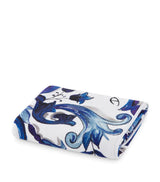 Harrods Dolce&Gabbana Casa Blu Mediterraneo Hand Towel 60cm x 110cm- Buy online at McGrocer