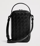 Bottega Veneta leather phone pouch (British brand)