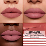 Morphe Soulmatte filling gel lip liner Dearest, imported from the UK