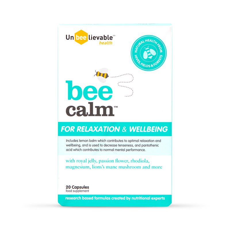 Natural Relaxation and Wellbeing Support Supplement 20 Capsules