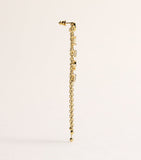 Chloé Mini Belt drop earrings in brass - British product