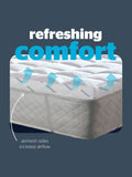 Silentnight White Airmax 1000 Extra Deep Mattress Topper (British brand)